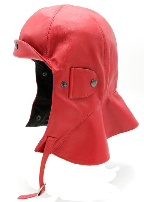 Fliegerkappe Rot