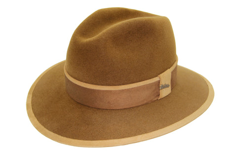 Hutkönig Meisterstück aus dem Playboy · Classic Edition in Camel - Braun/Beige