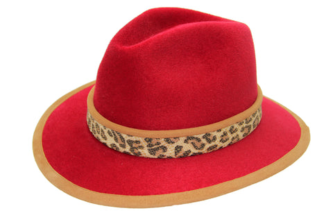 Hutkönig Meisterstück aus dem Playboy · Fashion Edition in Rot - Effekt Camel