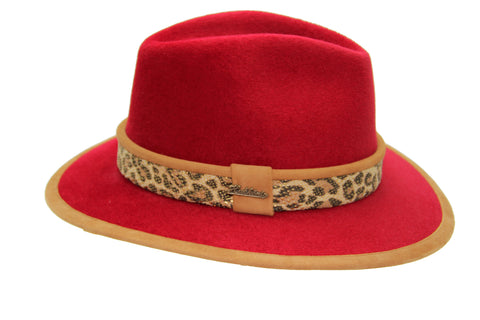 Hutkönig Meisterstück aus dem Playboy · Fashion Edition in Rot - Effekt Camel