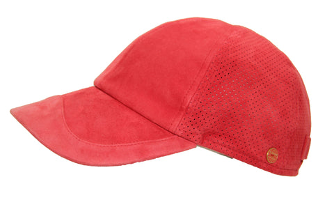 Leder Baseball Cap von Mayser