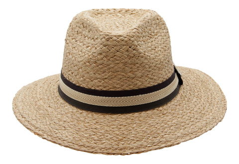 Raffia Strohhut Modell Bernd