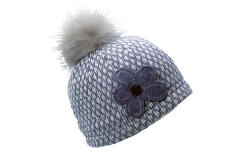 Modell Blume Grau