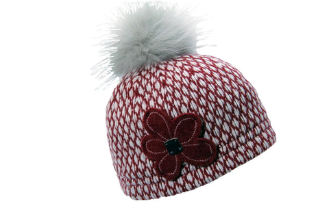 Modell Blume Rot