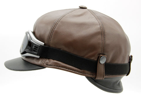 Oldtimer-Cap Braun
