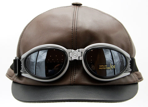 Oldtimer-Cap Braun