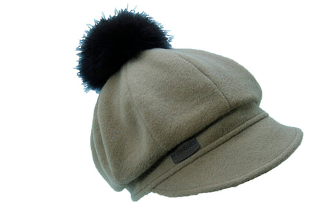 Pelzbommel Schildmütze II in Camel